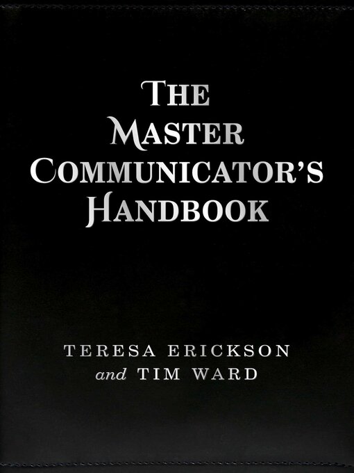 Cover image for The Master Communicator's Handbook